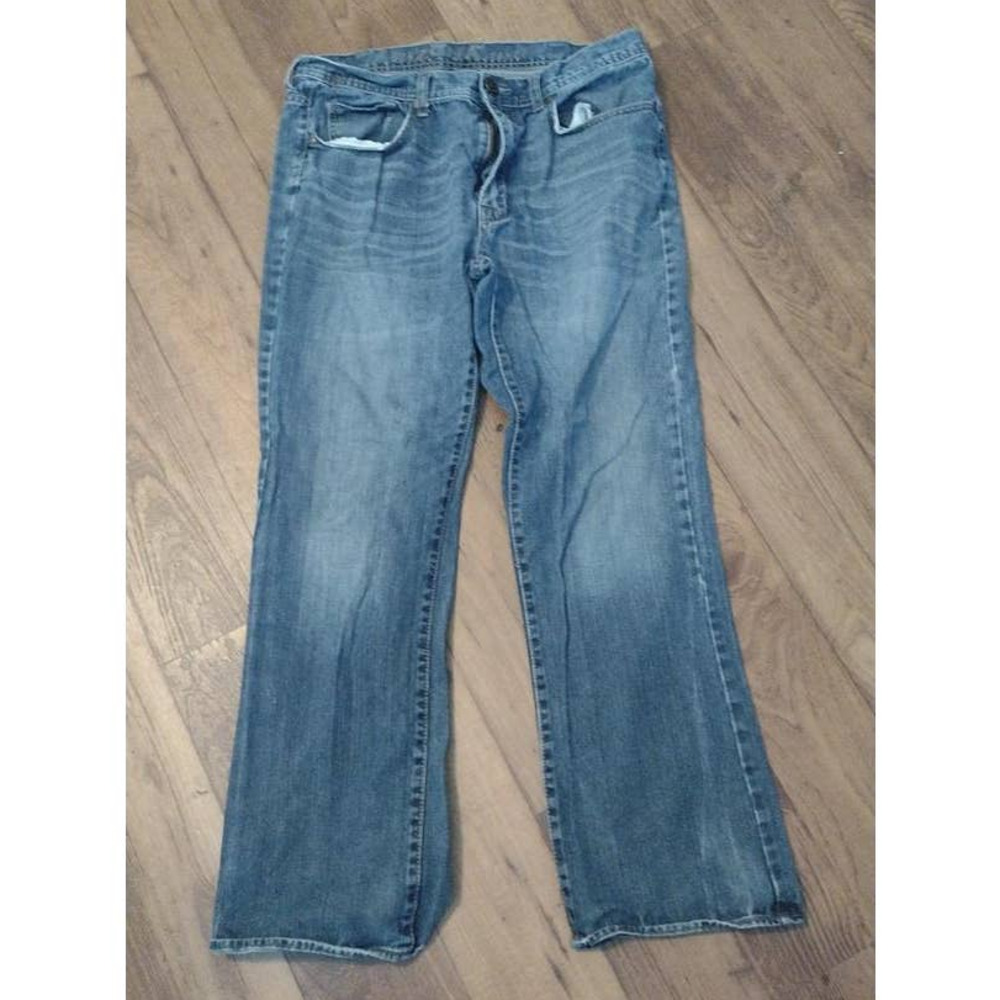 MEN'S ARIZONA AND COMPANY SLIM STRAIGHT BLUE JEANS